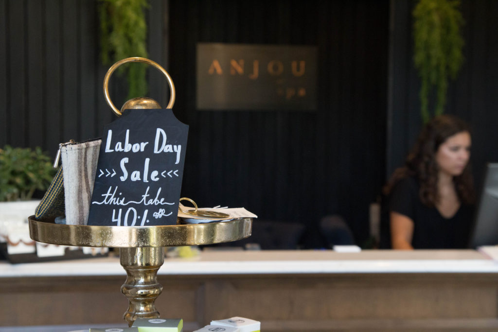 Anjou Spa 40% off sale 