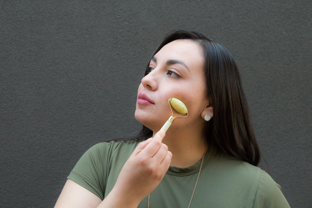 Roll With It: How To Use A Jade Facial Roller For Maximum Results